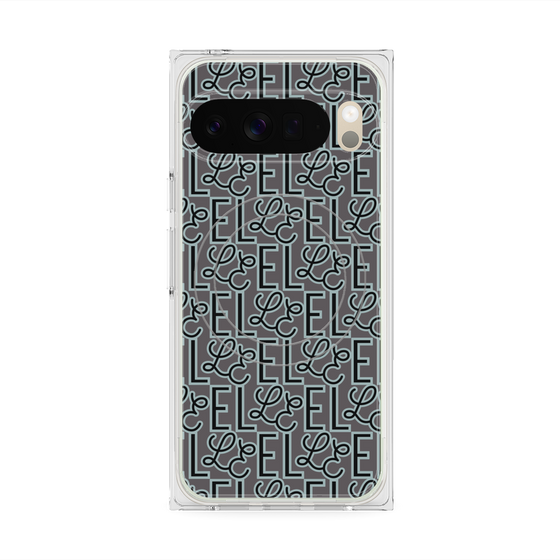 プレミアムスクエアケース with Pixelsnap［ ELLE - クール ］