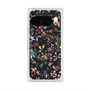 プレミアムスクエアケース with Pixelsnap［ ELLE - フラワー - 冬 ］