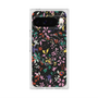 プレミアムスクエアケース with Pixelsnap［ ELLE - フラワー - 冬 ］