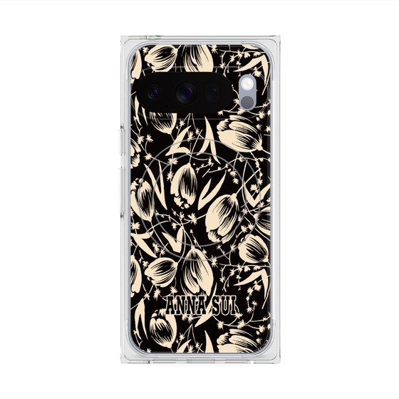 プレミアムスクエアケース with Pixelsnap［ ANNA SUI - チューリップ ］