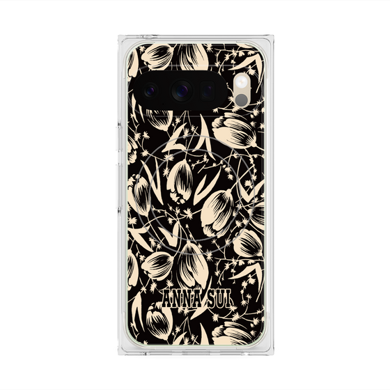 プレミアムスクエアケース with Pixelsnap［ ANNA SUI - チューリップ ］