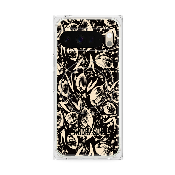 プレミアムスクエアケース with Pixelsnap［ ANNA SUI - チューリップ ］