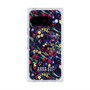 プレミアムスクエアケース with Pixelsnap［ ANNA SUI - スワーリングフワラー ］