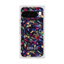 プレミアムスクエアケース with Pixelsnap［ ANNA SUI - スワーリングフワラー ］