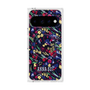 プレミアムスクエアケース with Pixelsnap［ ANNA SUI - スワーリングフワラー ］