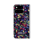 プレミアムスクエアケース with Pixelsnap［ ANNA SUI - スワーリングフワラー ］