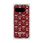 プレミアムスクエアケース with Pixelsnap［ ANNA SUI - バタフライハーツ - レッド ］