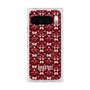 プレミアムスクエアケース with Pixelsnap［ ANNA SUI - バタフライハーツ - レッド ］