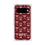 プレミアムスクエアケース with Pixelsnap［ ANNA SUI - バタフライハーツ - レッド ］