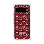 プレミアムスクエアケース with Pixelsnap［ ANNA SUI - バタフライハーツ - レッド ］