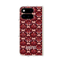 プレミアムスクエアケース with Pixelsnap［ ANNA SUI - バタフライハーツ - レッド ］