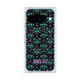 プレミアムスクエアケース with Pixelsnap［ ANNA SUI - バタフライハーツ - グリーン ］