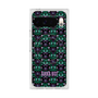 プレミアムスクエアケース with Pixelsnap［ ANNA SUI - バタフライハーツ - グリーン ］