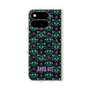 プレミアムスクエアケース with Pixelsnap［ ANNA SUI - バタフライハーツ - グリーン ］