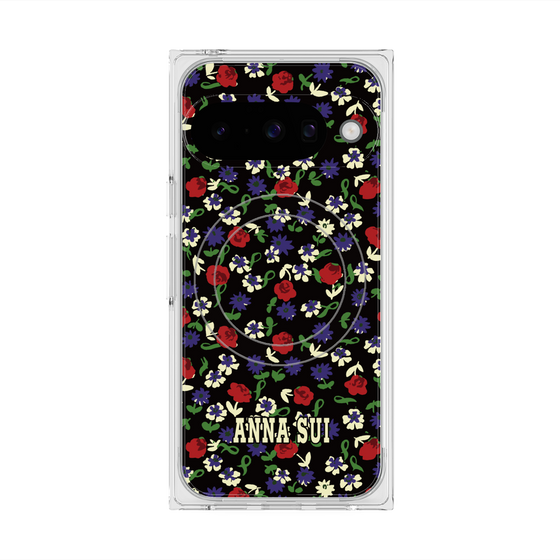 プレミアムスクエアケース with Pixelsnap［ ANNA SUI - カーネーション ］