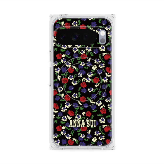 プレミアムスクエアケース with Pixelsnap［ ANNA SUI - カーネーション ］