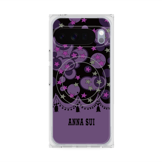 プレミアムスクエアケース with Pixelsnap［ ANNA SUI - スターズ ］