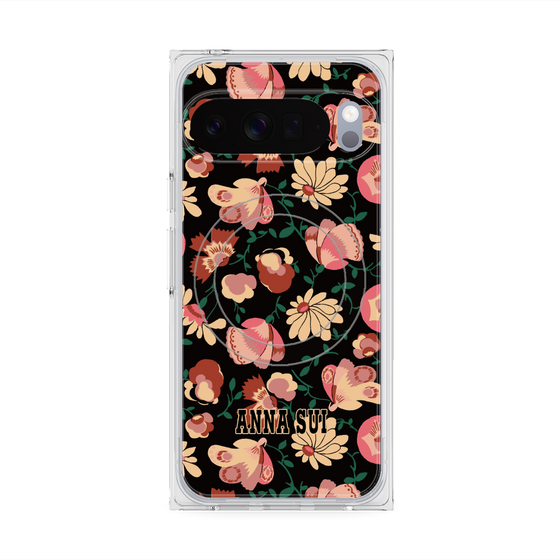 プレミアムスクエアケース with Pixelsnap［ ANNA SUI - ポウジーズ ］