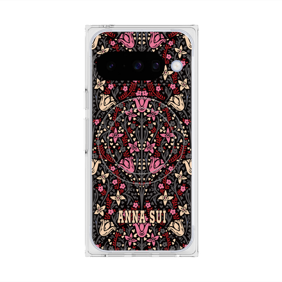 プレミアムスクエアケース with Pixelsnap［ ANNA SUI - チューリップヌーヴォー ］