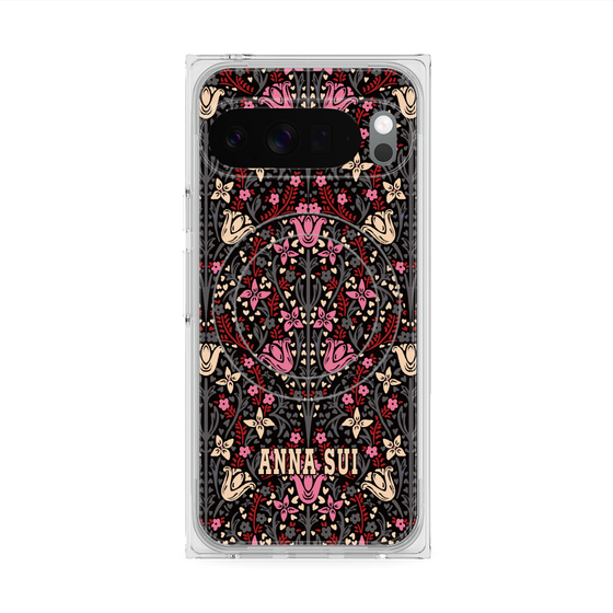 プレミアムスクエアケース with Pixelsnap［ ANNA SUI - チューリップヌーヴォー ］