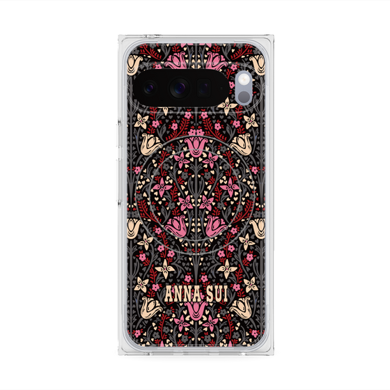 プレミアムスクエアケース with Pixelsnap［ ANNA SUI - チューリップヌーヴォー ］