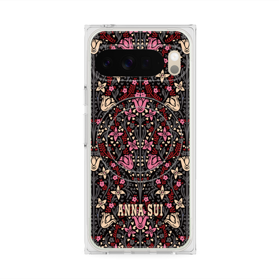 プレミアムスクエアケース with Pixelsnap［ ANNA SUI - チューリップヌーヴォー ］
