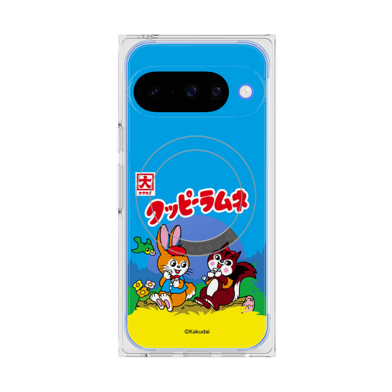 プレミアムスクエアケース with Pixelsnap［ クッピーラムネ - パッケージ ］
