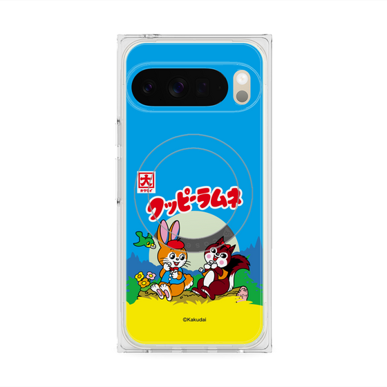 プレミアムスクエアケース with Pixelsnap［ クッピーラムネ - パッケージ ］