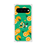 プレミアムスクエアケース with Pixelsnap［ クピラムフレンズ - オレンジ ］