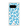 プレミアムスクエアケース with Pixelsnap［ オリジナル - CASEPLAYロゴマーク - ライトブルー ］