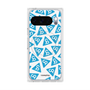 プレミアムスクエアケース with Pixelsnap［ オリジナル - CASEPLAYロゴマーク - ライトブルー ］