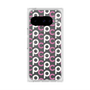 プレミアムスクエアケース with Pixelsnap［ オリジナル - CASEPLAYイニシャル総柄 - ピンク ］