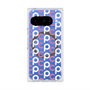 プレミアムスクエアケース with Pixelsnap［ オリジナル - CASEPLAYイニシャル総柄 - ピンク ］
