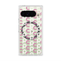 プレミアムスクエアケース with Pixelsnap［ オリジナル - CASEPLAYイニシャル総柄 - ピンク ］