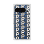 プレミアムスクエアケース with Pixelsnap［ オリジナル - CASEPLAYイニシャル総柄 - ネイビー ］