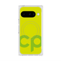 プレミアムスクエアケース with Pixelsnap［ オリジナル - CASEPLAYイニシャル - グリーン ］