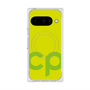 プレミアムスクエアケース with Pixelsnap［ オリジナル - CASEPLAYイニシャル - グリーン ］