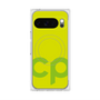 プレミアムスクエアケース with Pixelsnap［ オリジナル - CASEPLAYイニシャル - グリーン ］