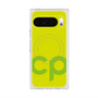 プレミアムスクエアケース with Pixelsnap［ オリジナル - CASEPLAYイニシャル - グリーン ］