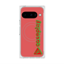 プレミアムスクエアケース with Pixelsnap［ オリジナル - CASEPLAYロゴタイプ - レッド ］