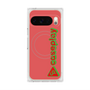 プレミアムスクエアケース with Pixelsnap［ オリジナル - CASEPLAYロゴタイプ - レッド ］