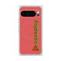 プレミアムスクエアケース with Pixelsnap［ オリジナル - CASEPLAYロゴタイプ - レッド ］