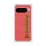 プレミアムスクエアケース with Pixelsnap［ オリジナル - CASEPLAYロゴタイプ - レッド ］