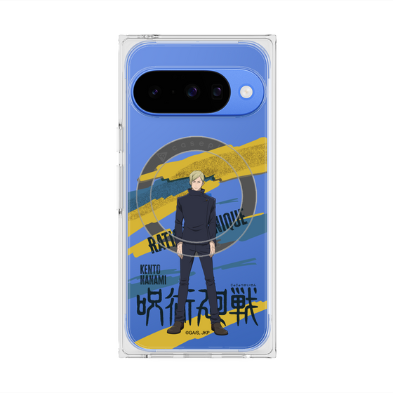プレミアムスクエアケース with Pixelsnap［ 呪術廻戦 - 立ち絵 - 七海 建人（懐玉・玉折） ］