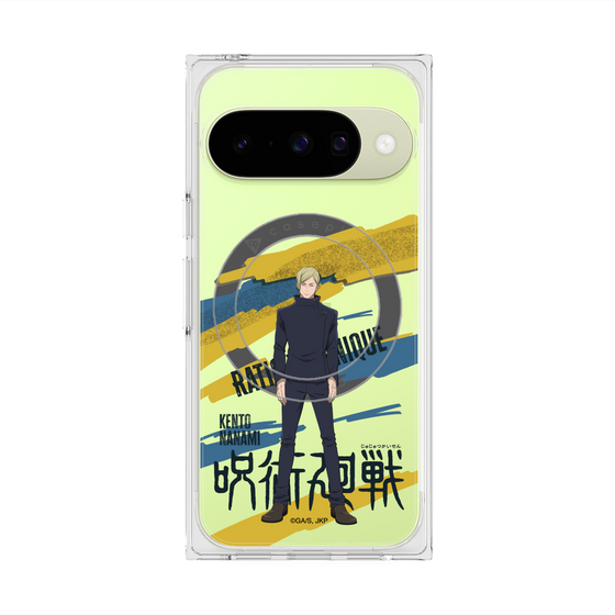 プレミアムスクエアケース with Pixelsnap［ 呪術廻戦 - 立ち絵 - 七海 建人（懐玉・玉折） ］