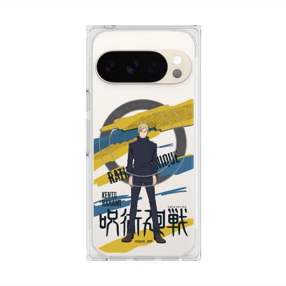 プレミアムスクエアケース with Pixelsnap［ 呪術廻戦 - 立ち絵 - 七海 建人（懐玉・玉折） ］