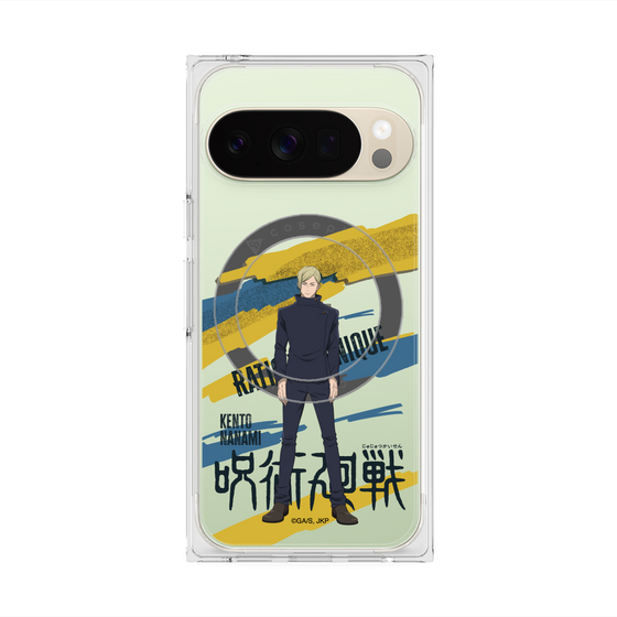 プレミアムスクエアケース with Pixelsnap［ 呪術廻戦 - 立ち絵 - 七海 建人（懐玉・玉折） ］