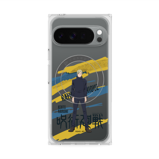 プレミアムスクエアケース with Pixelsnap［ 呪術廻戦 - 立ち絵 - 七海 建人（懐玉・玉折） ］