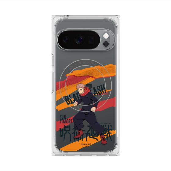 プレミアムスクエアケース with Pixelsnap［ 呪術廻戦 - 立ち絵 - 虎杖 悠仁 ］