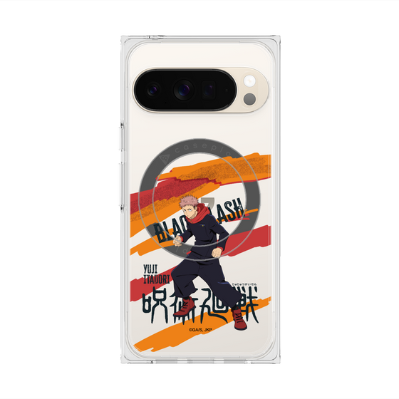 プレミアムスクエアケース with Pixelsnap［ 呪術廻戦 - 立ち絵 - 虎杖 悠仁 ］